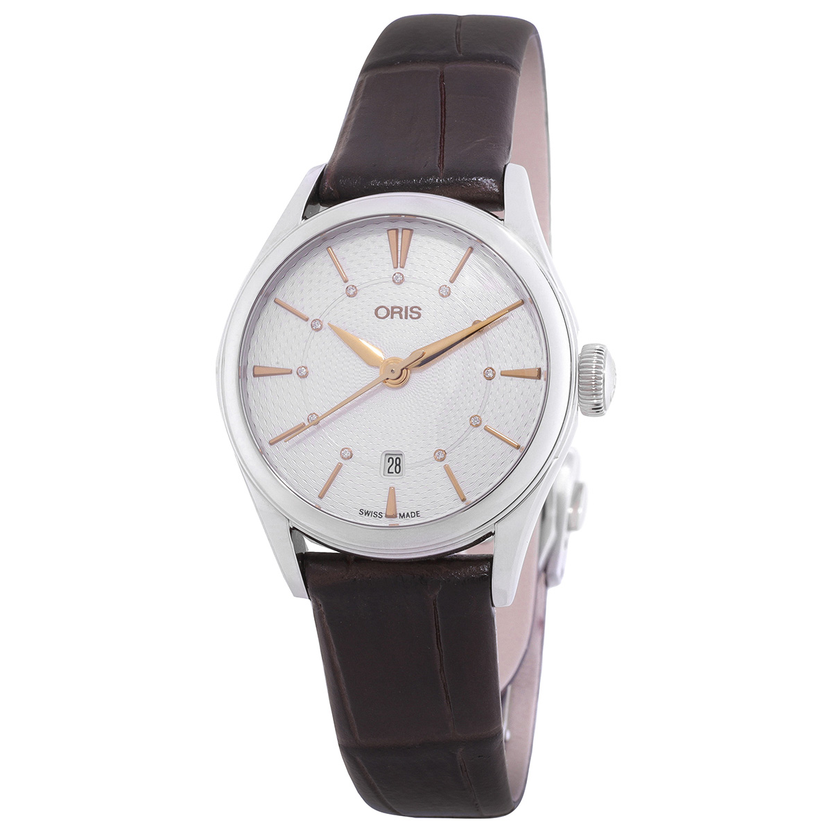 Oris Artelier Date Diamonds Watch 01 561 7722 4031-07 5 14 65FC