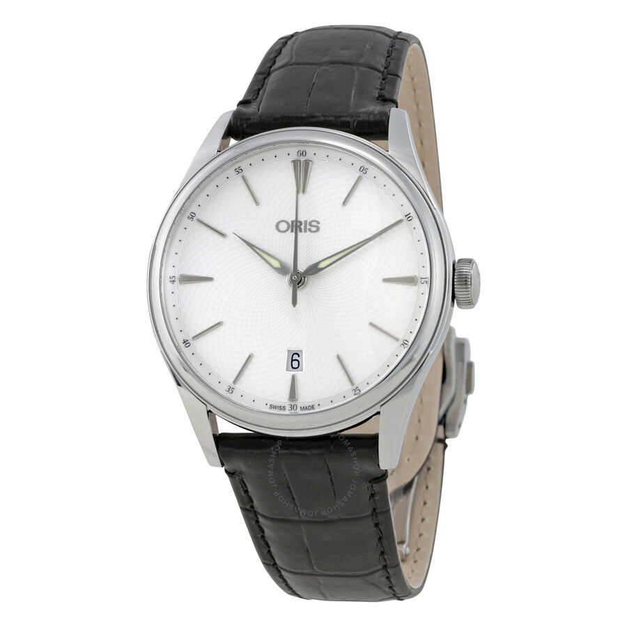 Oris Artelier Date Silver Dial Men s Watch 01 733 7721 4051 07 5