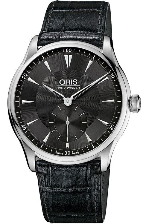 Oris Artelier Diamond Black Dial Men's Watch 01 396 7580 4054-07 5 21 06