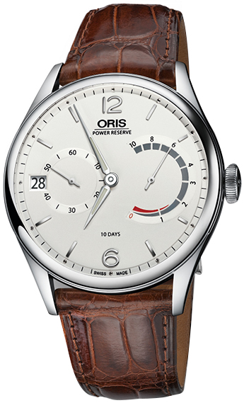 Oris Artelier Hand Wind Silver Dial Men's Watch 01 111 7700 4031-Set 1 23 83FC