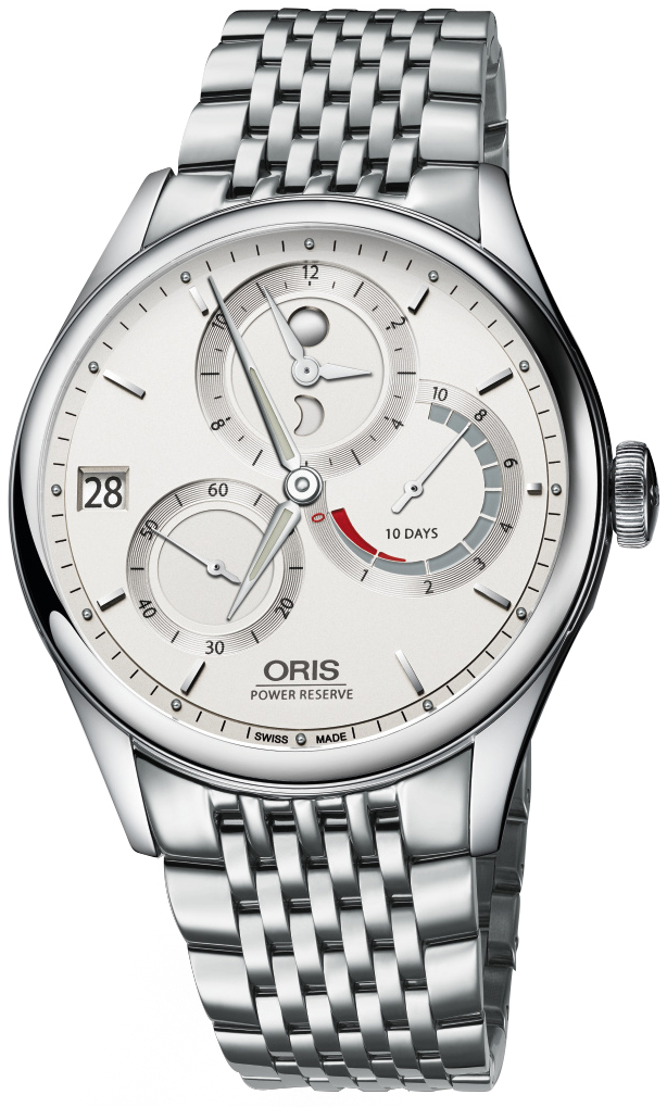 Oris Artelier Hand Wind Silver Dial Men's Watch 01 112 7726 4051-Set 8 23 79
