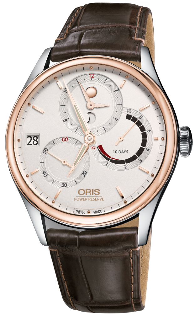 Oris Artelier Hand Wind Silver Dial Men's Watch 01 112 7726 6351-Set 1 23 73FC