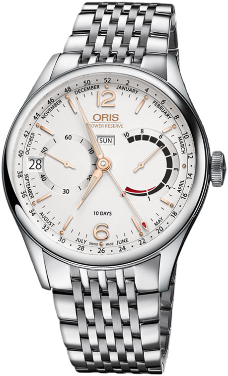 Oris Artelier Silver Dial Men's Watch 01 113 7738 4031-Set 8 23 79PS