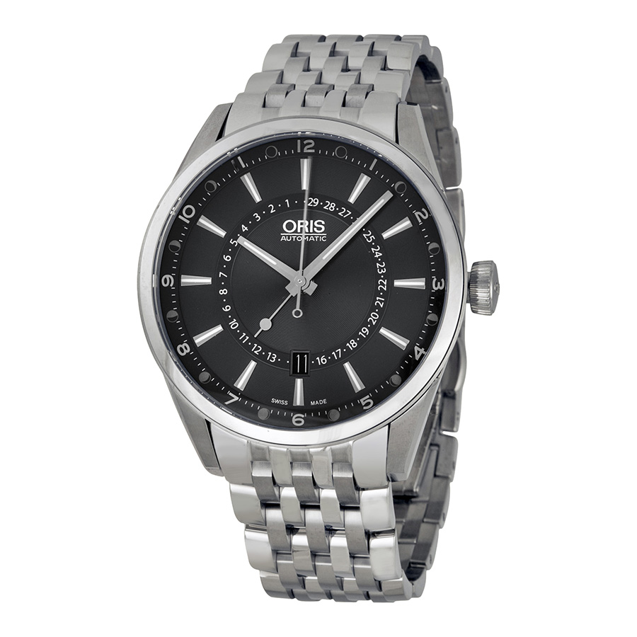 Oris Artix Tycho Brahe Limited Edition Automatic Black Dial Stainless Steel Men's Watch 761-7691-4085SET