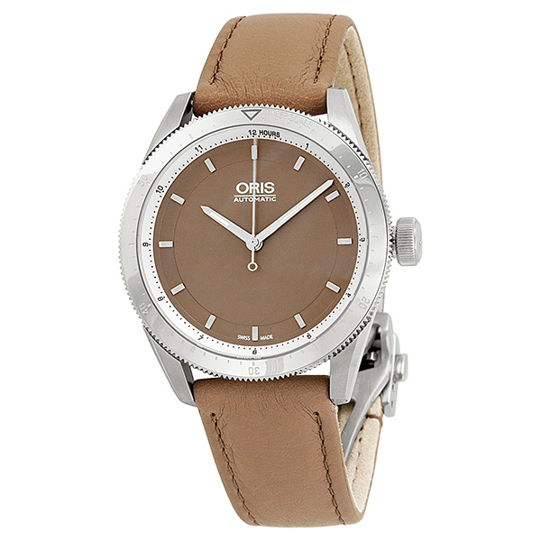 Oris Artix GT Brown Dial Brown Leather Ladies Watch 01 733 7671 4152-07 5 18 41FC