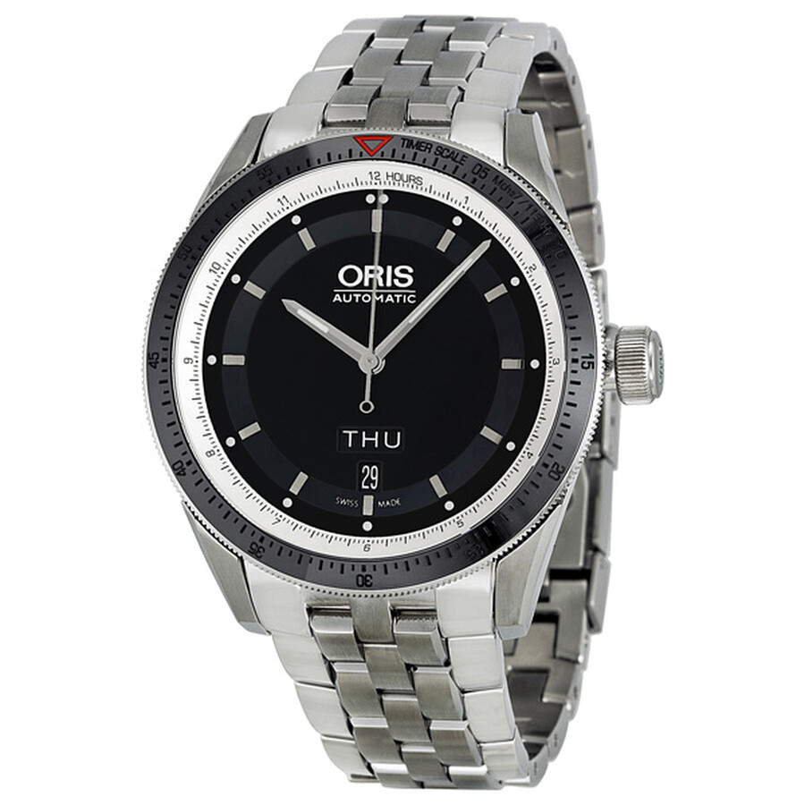 oris artix gt day date automatic men's watch