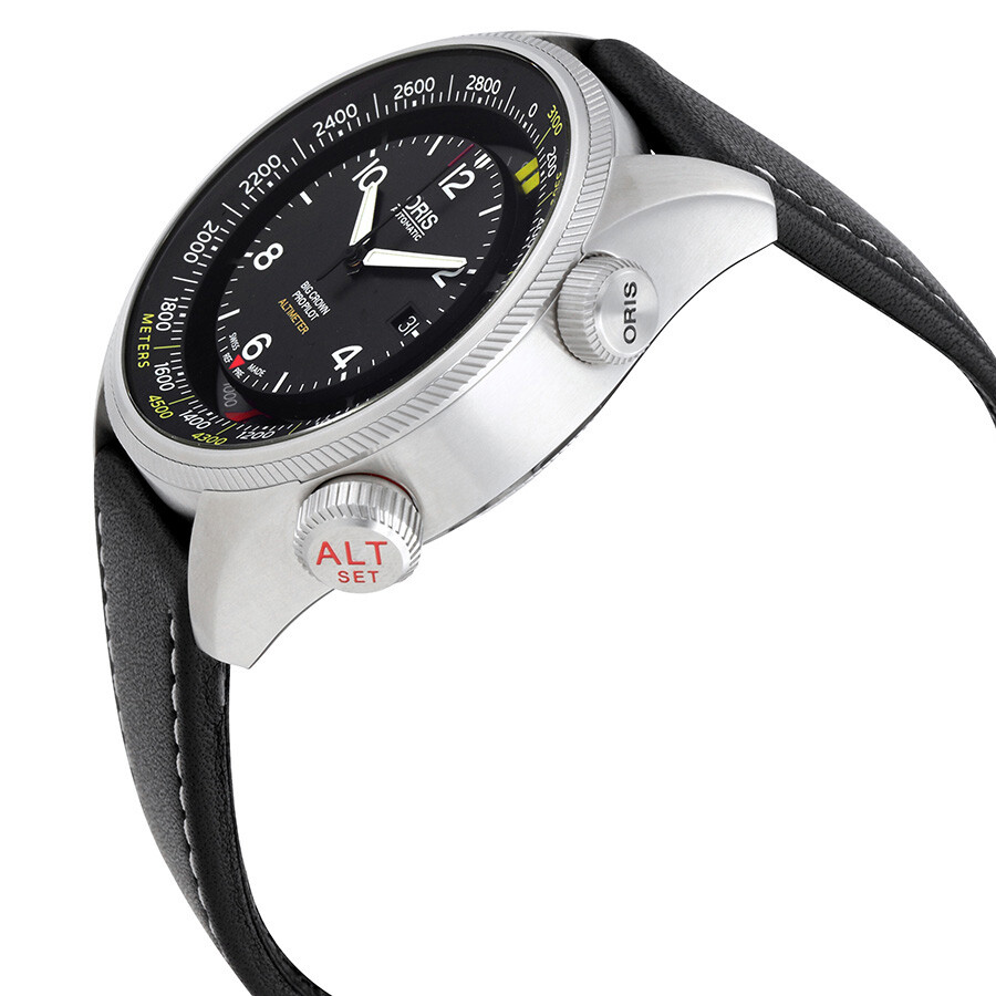 oris big crown black dial