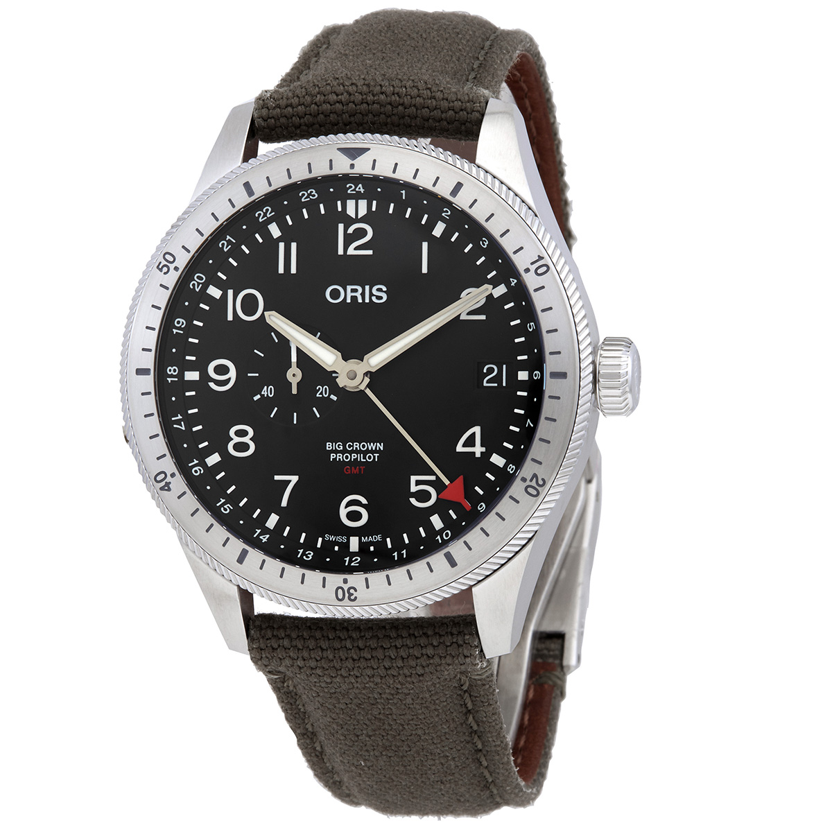 Oris Big Crown Automatic Black Dial Men's Watch 01 748 7756 4064-07 3 22 02LC
