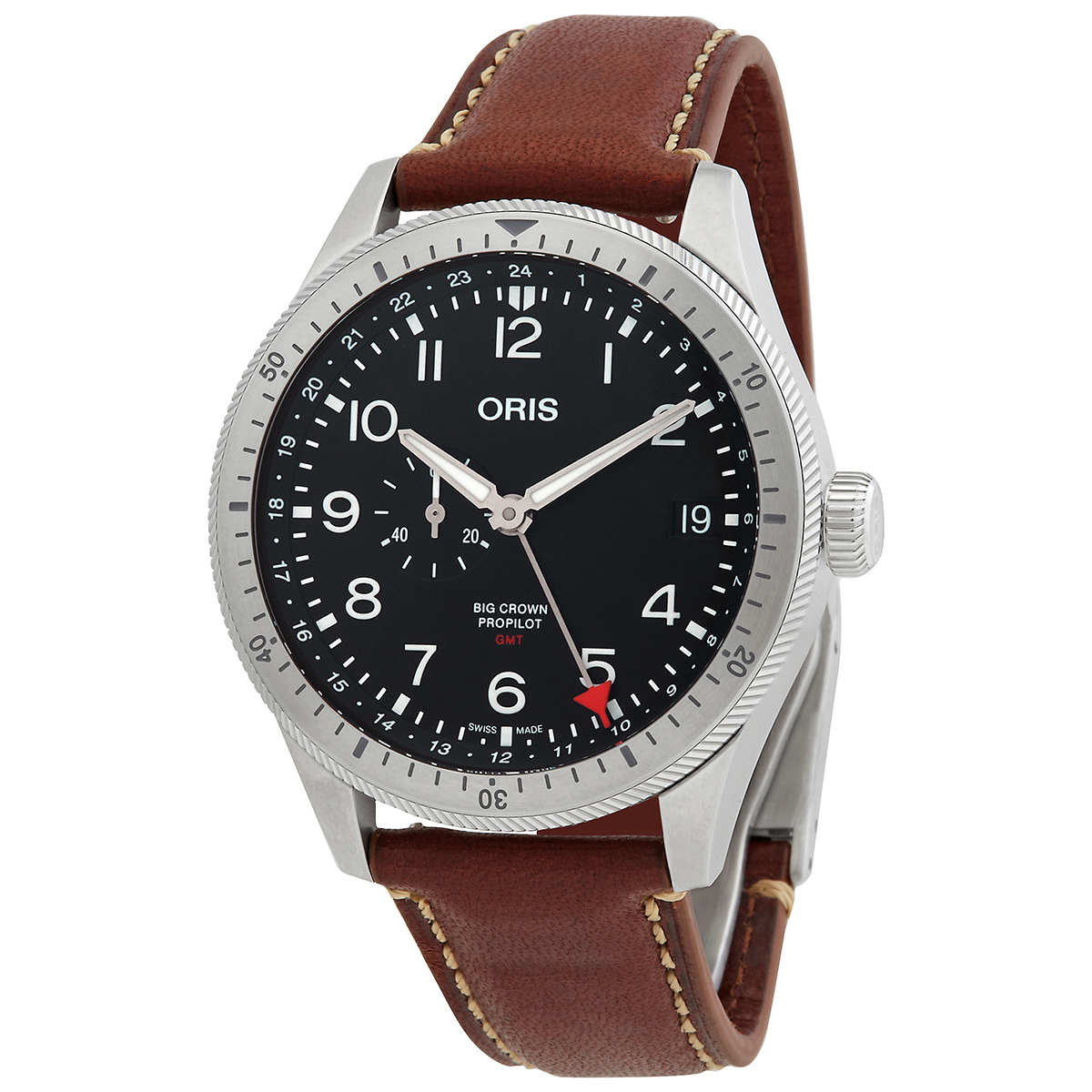 Oris Big Crown Automatic Black Dial Men's Watch 01 748 7756 4064-07 5 22 07LC