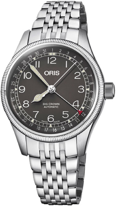 Oris Big Crown Automatic Black Dial Watch 754 7749 4064-07 8 17 22