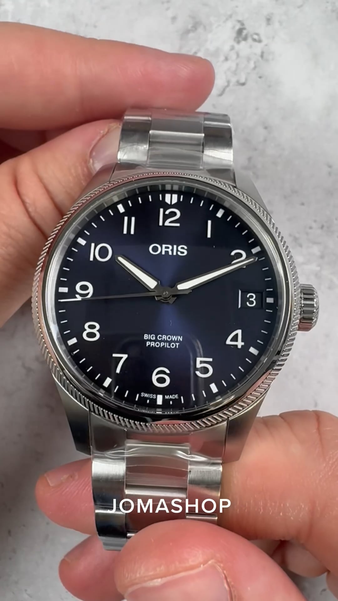 Oris Big Crown Automatic Blue Dial Men's Watch 01 751 7761 4065-07