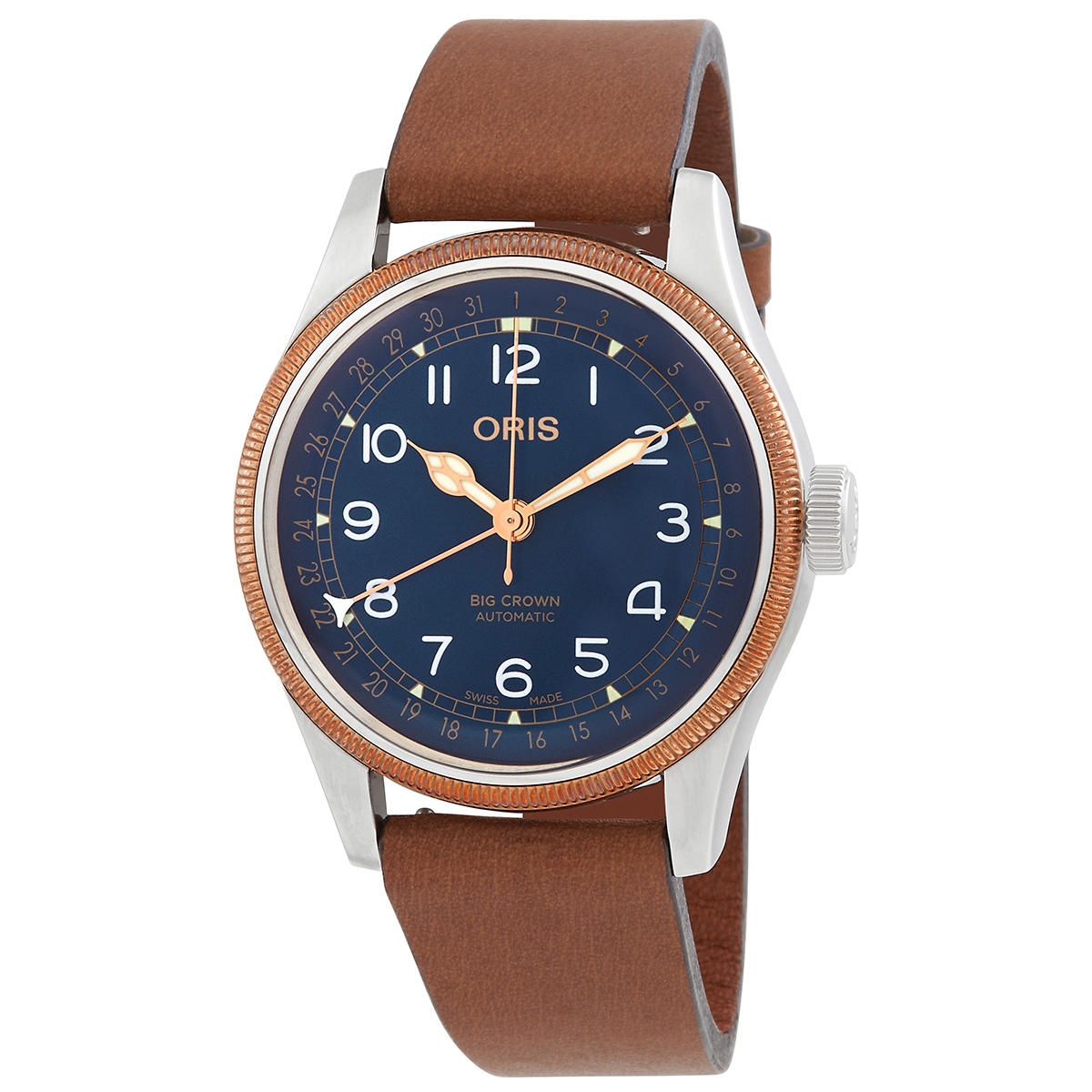 Oris Big Crown Automatic Blue Dial Men's Watch 01 754 7741 4365-07 5 20 58