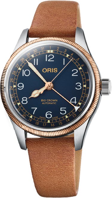 Oris Big Crown Automatic Blue Dial Watch 01 754 7749 4365-07 5 17 66