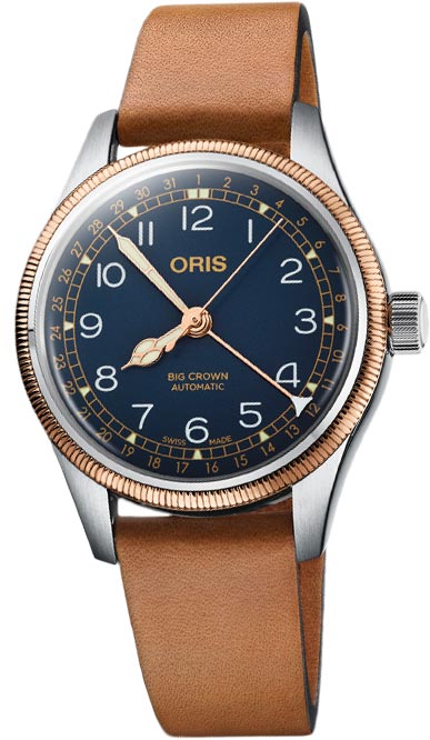 Oris Big Crown Automatic Blue Dial Watch 01 754 7749 4365-07 5 17 66G