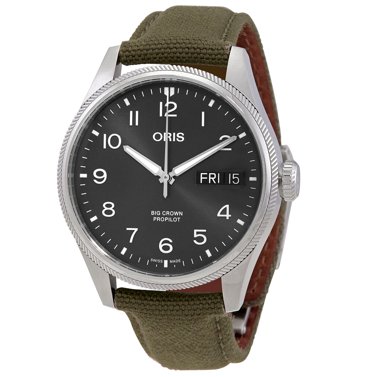 Oris Big Crown Automatic Grey Dial Men's Watch 01 752 7760 4063-07 3 22 02LC