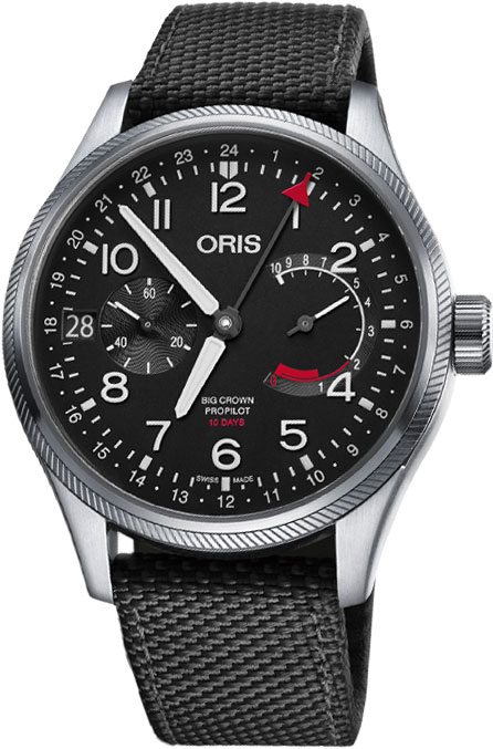 Oris Big Crown Black Dial Men's Watch 01 114 7746 4164-Set 5 22 15FC