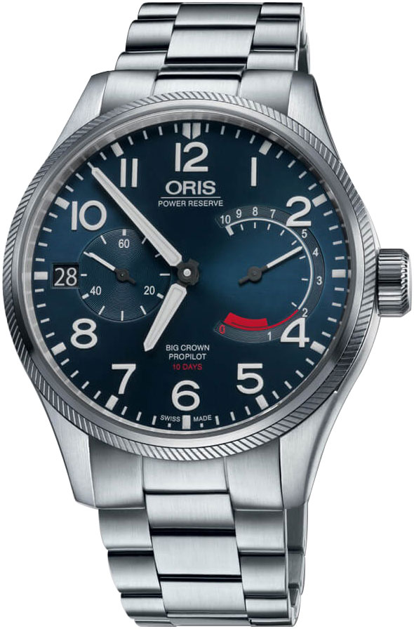 Oris Big Crown Blue Dial Men's Watch 01 111 7711 4165-07 8 22 19