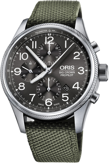 Oris Big Crown Chronograph Automatic Grey Dial Men's Watch 01 774 7699 4063-07 5 22 14FC