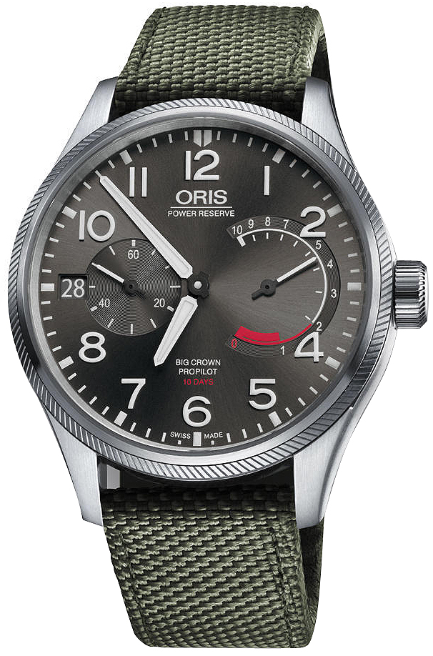 Oris Big Crown Grey Dial Men's Watch 01 111 7711 4163-07 5 22 14FC