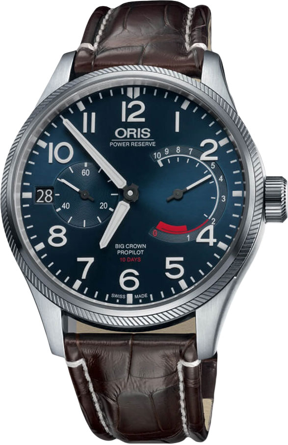 Oris Big Crown Hand Wind Blue Dial Men's Watch 01 111 7711 4165-07 1 22 72FC