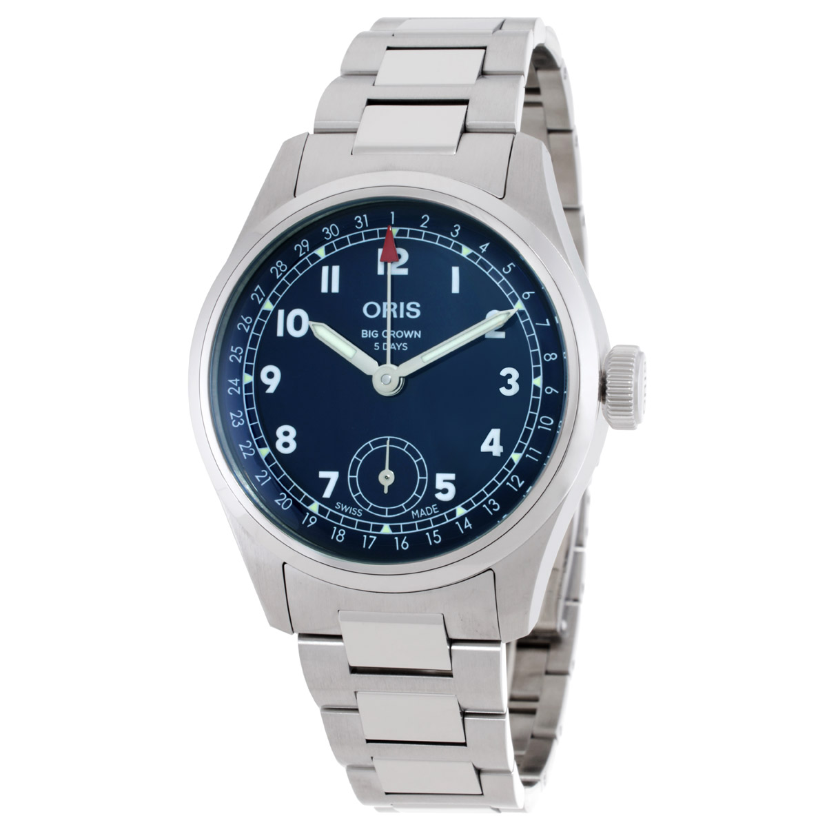 Oris Big Crown Pointer Date Automatic Blue Dial Watch 01 403 7776 4065-07 8 19 06