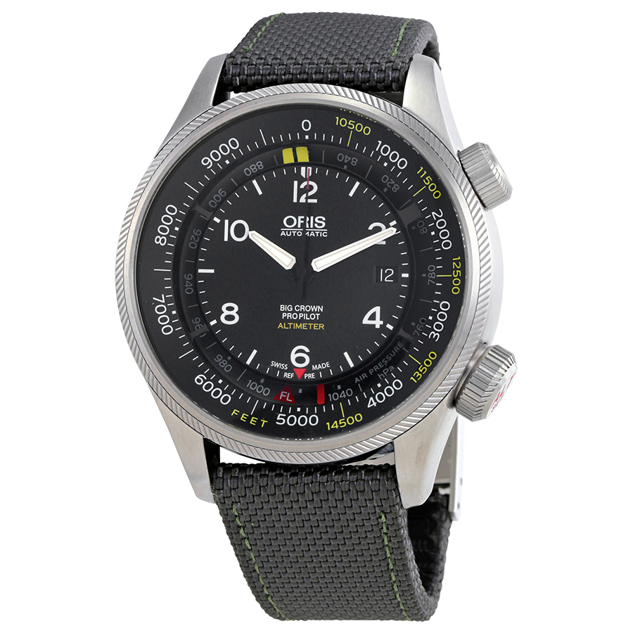 Oris Big Crown ProPilot Automatic Black Dial Men's Watch 733-7705-4134GYFS