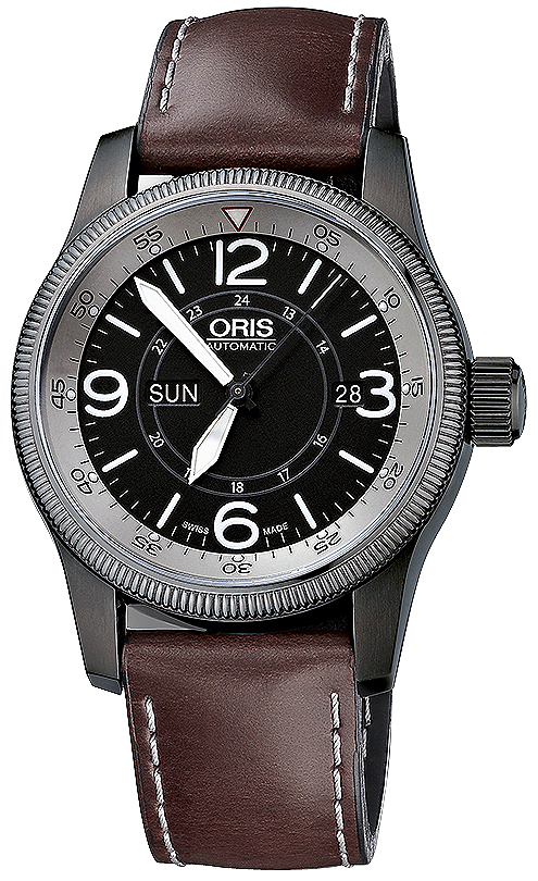 Oris Big Crown Timer Black Dial Automatic Men's Watch 01 735 7660 4264-07 5 22 75