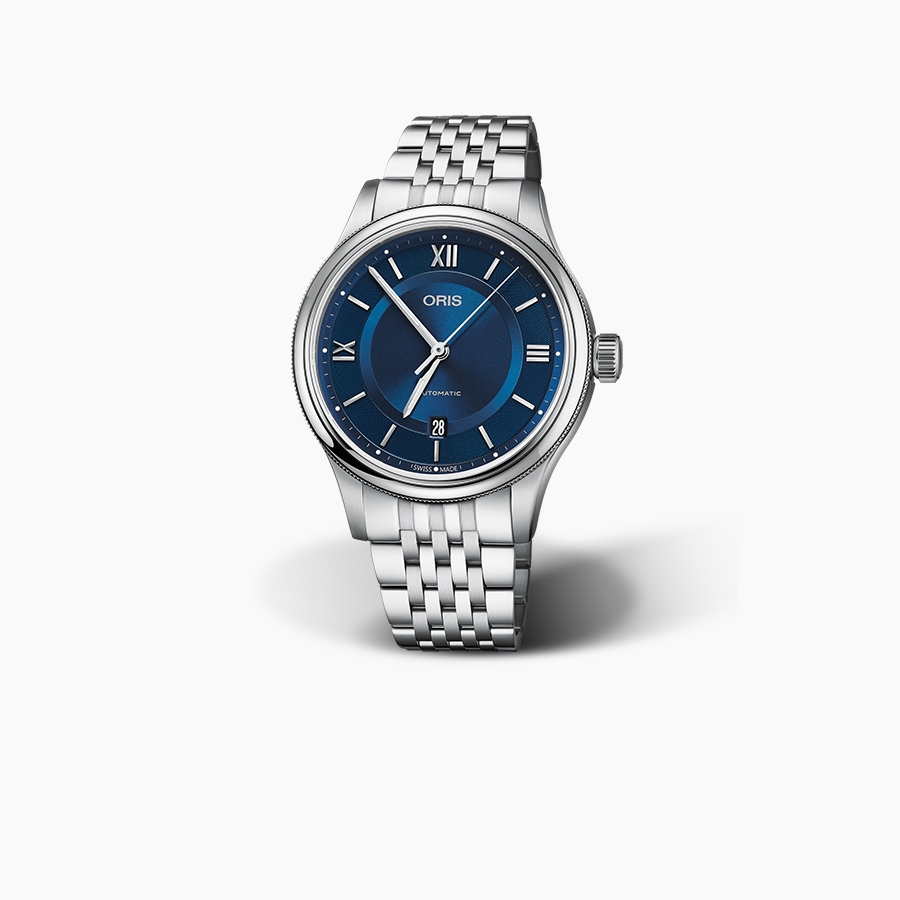 Oris Classic Automatic Blue Dial Men's Watch 01 733 7719 4075-07 8 20 10
