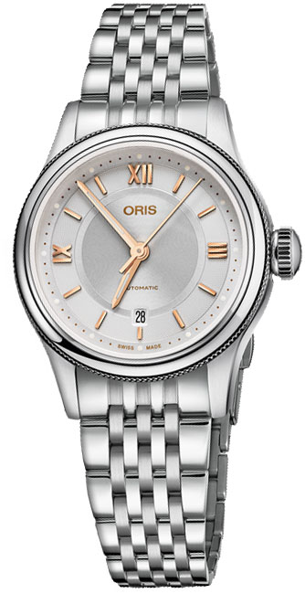 Oris Classic Automatic Silver Dial Ladies Watch 561 7718 4071-07 8 14 10