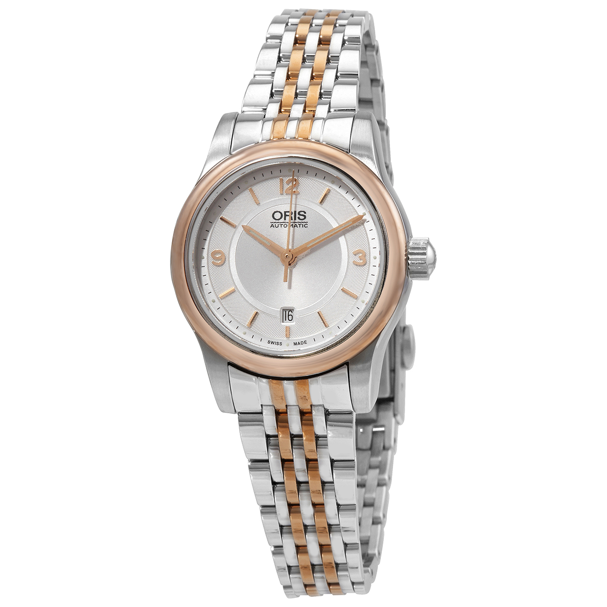Oris Classic Date Automatic Silver Dial Watch 01 561 7650 4331-07 8 14 12