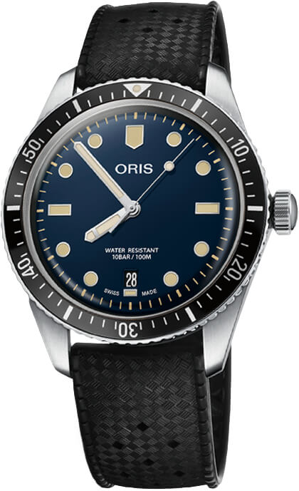 Oris Divers Automatic Blue Dial Watch 01 733 7707 4055-07 4 20 18