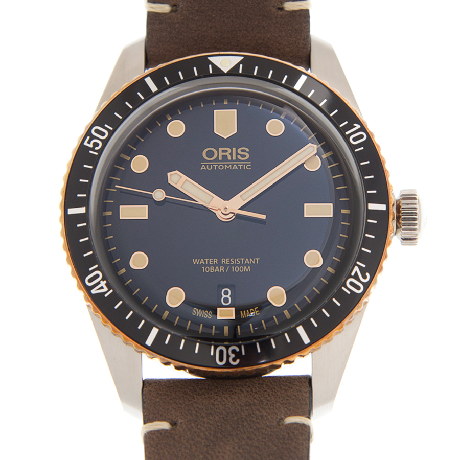 Oris Divers Sixty-Five Automatic Black Dial Men's Watch 01 733 7707 4084-Set LS