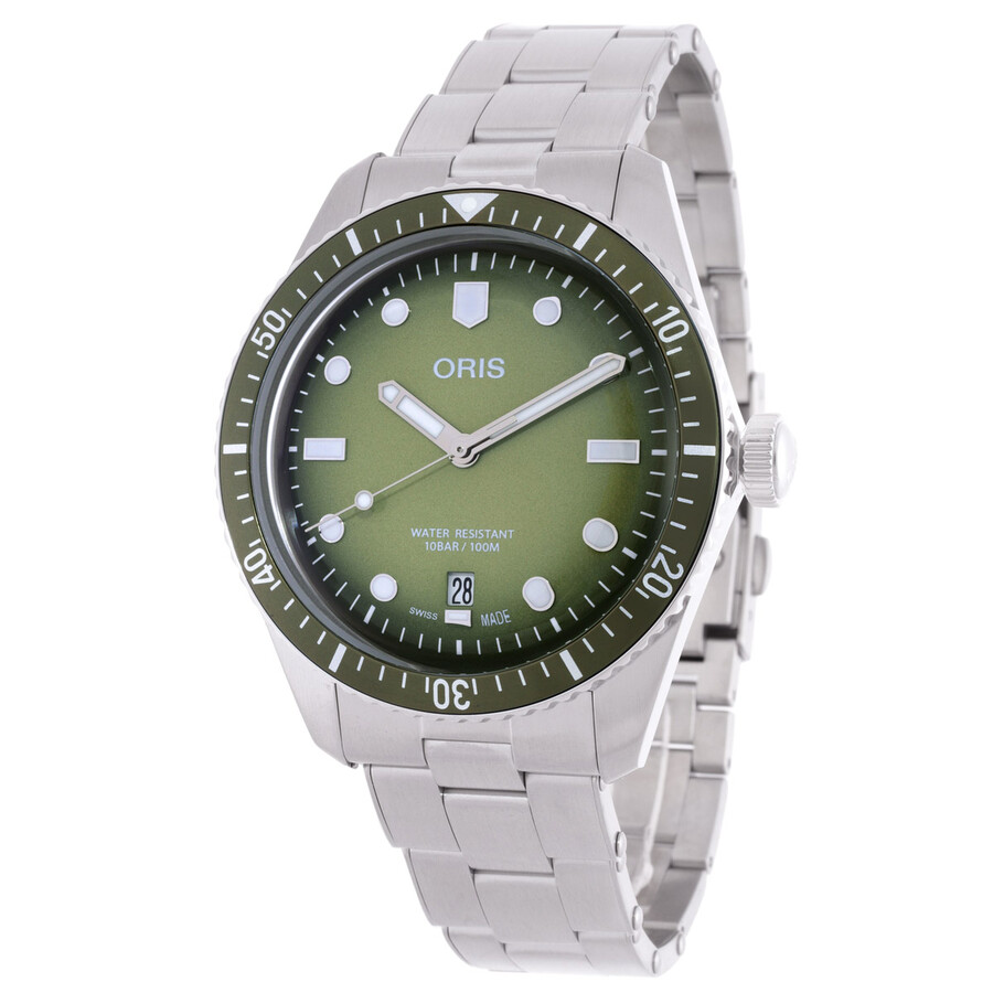 Oris Divers Sixty-Five Automatic Green Dial Men's Watch 01 733
