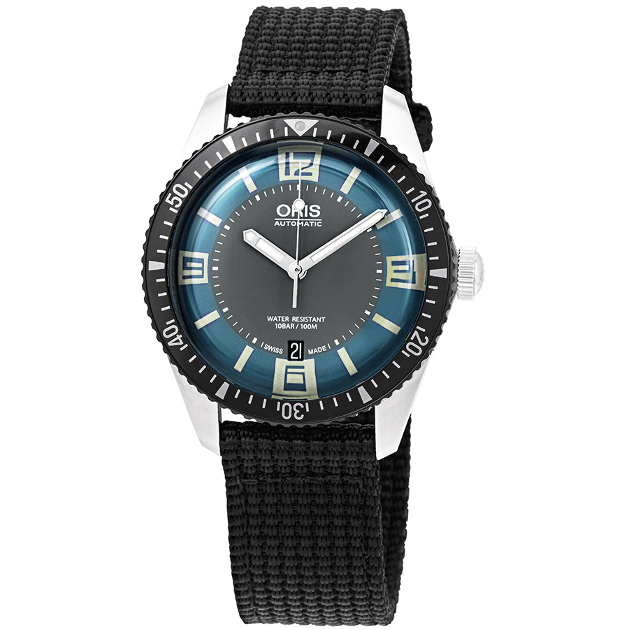 Oris Divers Sixty-Five Blue and Grey Dial Men's Watch 733-7707-4065BKFS