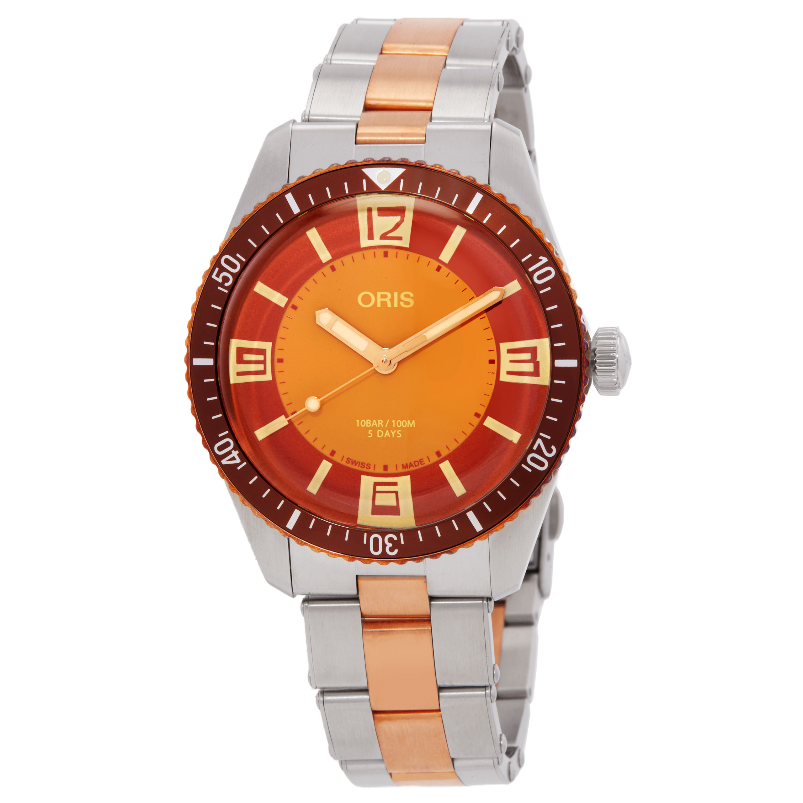 Oris Divers Sixty-Five Collective C.04 Automatic Brown Dial Watch