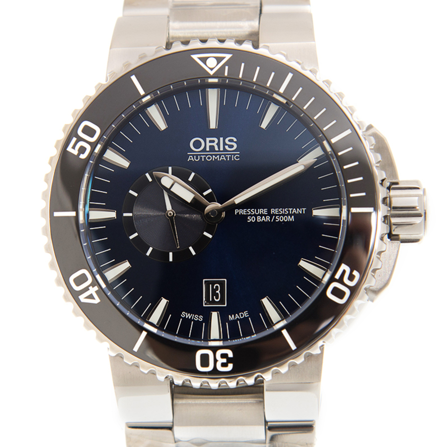 Oris DIVING Automatic Blue Dial Unisex Watch 743 7673 4135-8 26 01PEB