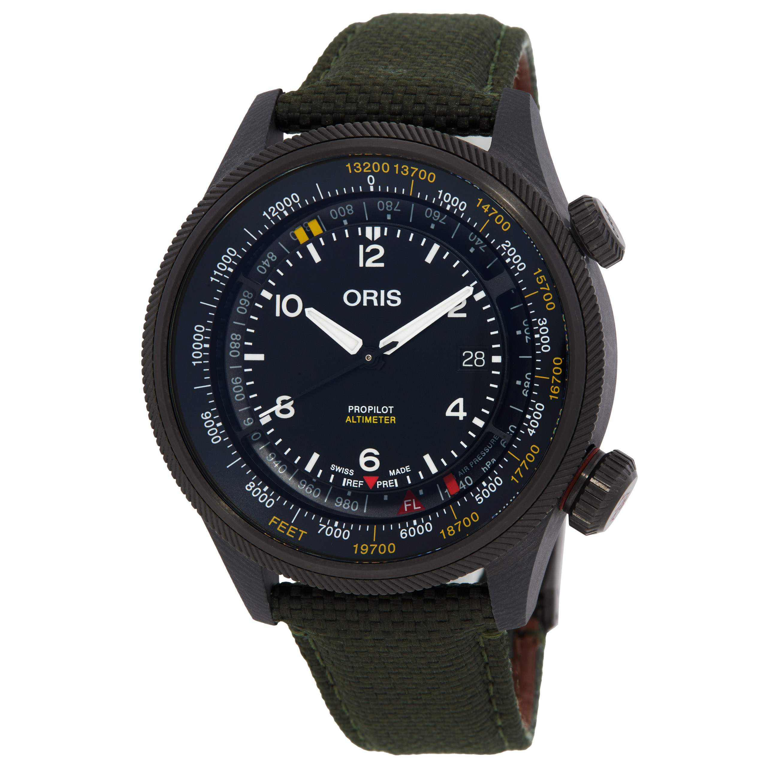 Oris Oris Big Crown ProPilot Automatic Black Dial Men's Watch 01 793 7775 8734-Set