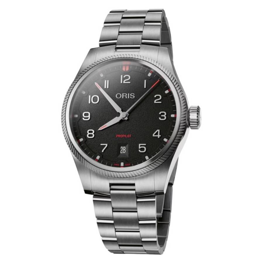Oris Propilot Date Automatic Black Dial Men's Watch 01 733 7805