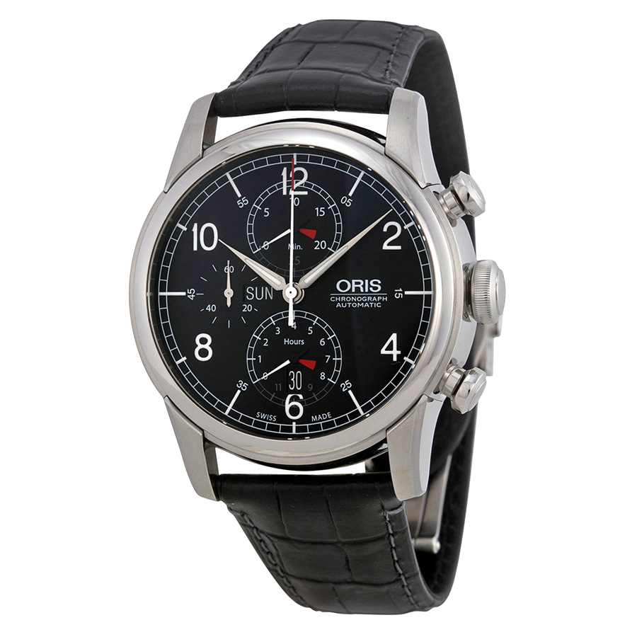 Oris Raid 2013 Limited Edition Black Dial Steel Men's Watch 775-7686-4084LS