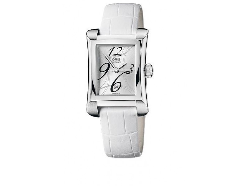 Oris Rectangular Automatic Ladies Watch 01 561 7620 4061-07 5 16 73