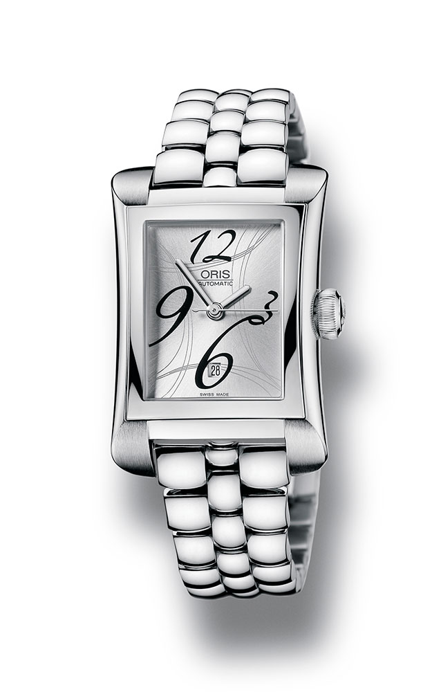 Oris Rectangular Automatic Ladies Watch 01 561 7620 4061-07 8 16 75