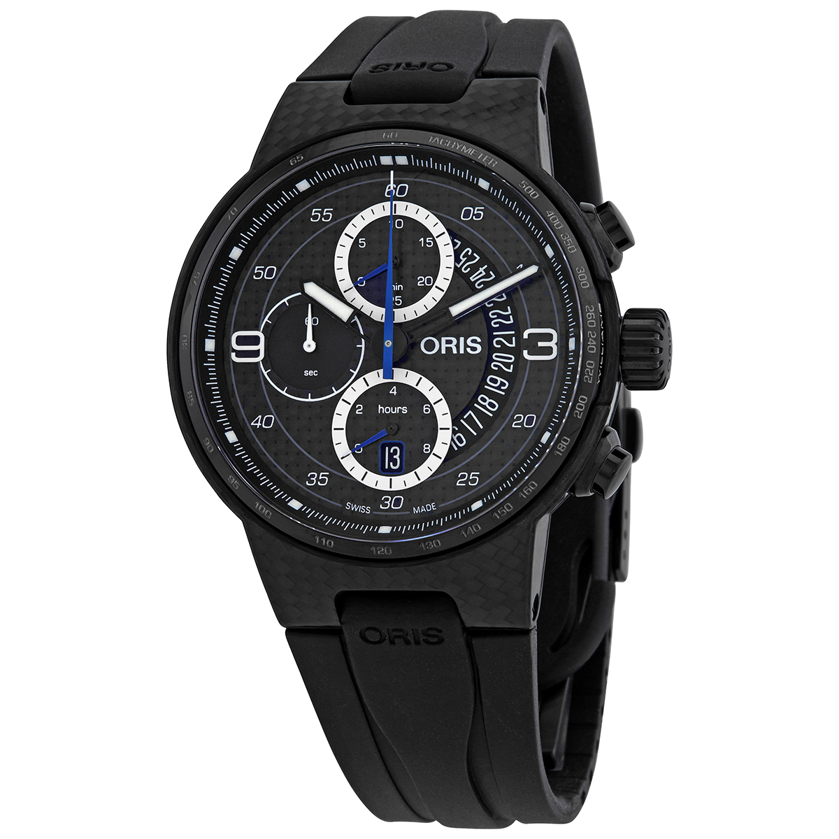 Oris Williams FW41 Limited Edition Chronograph Automatic Black Dial Men's Watch 01 774 7725 8794-RS set