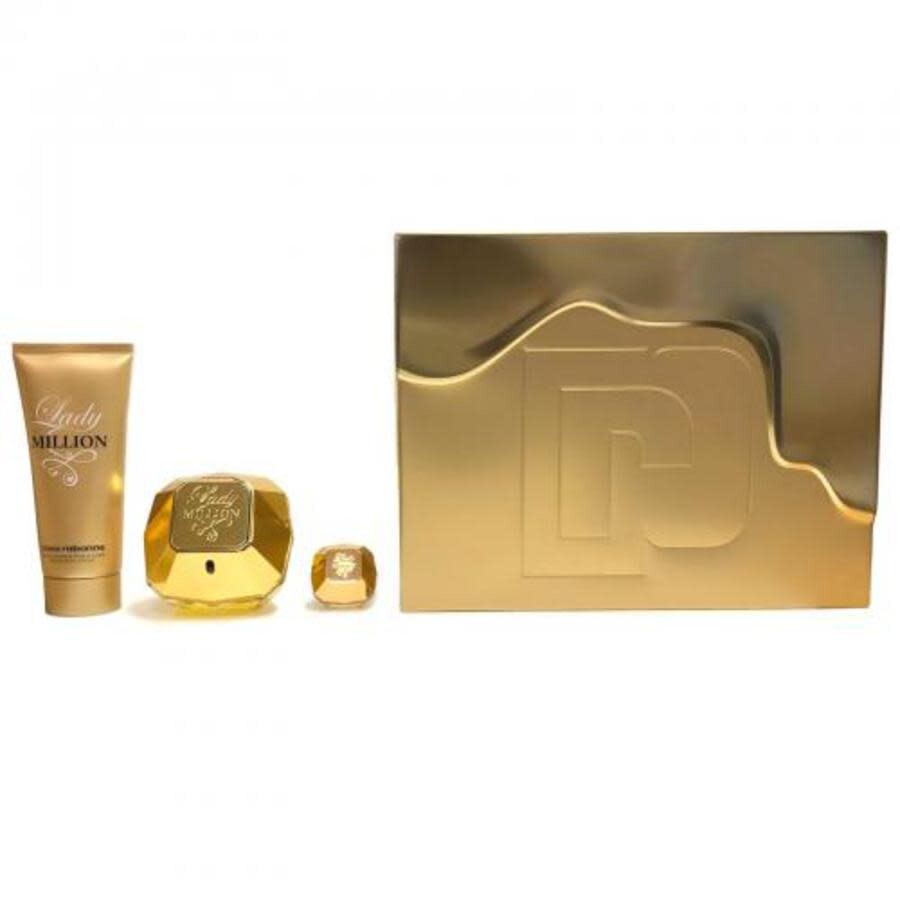 Rabanne Paco  Ladies Lady Million Gift Set Fragrances 3349668575619 In Multi