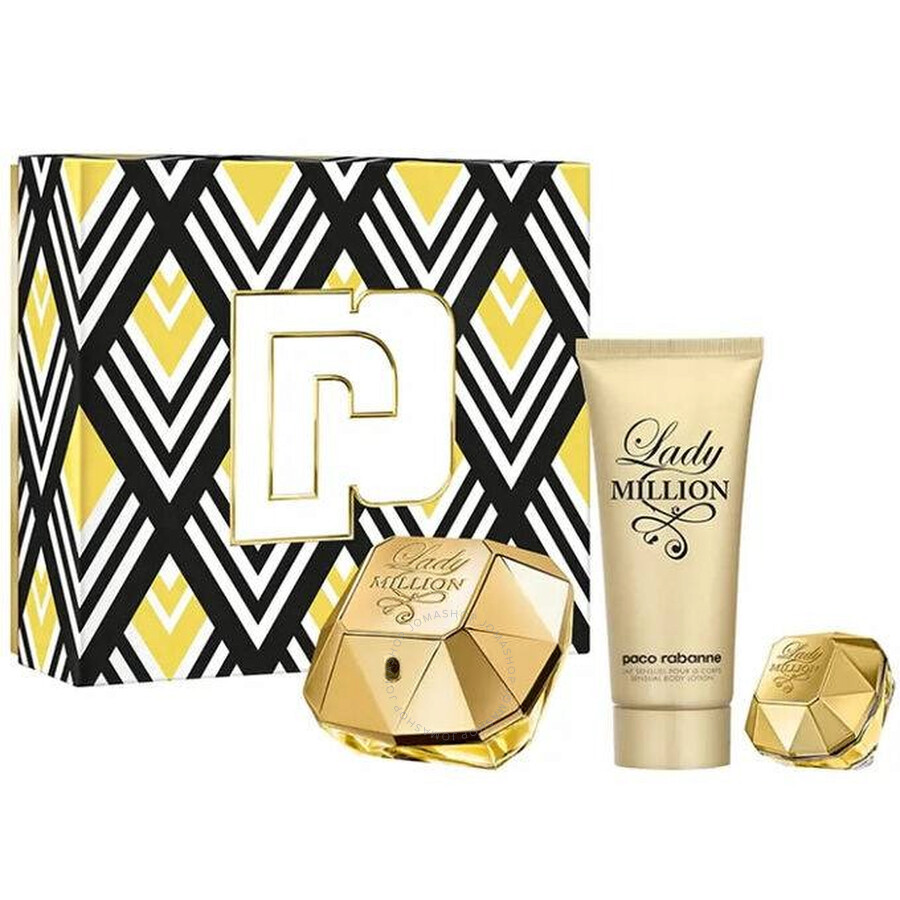 Paco Rabanne Ladies Lady Million Gift Set Fragrances 3349668613656