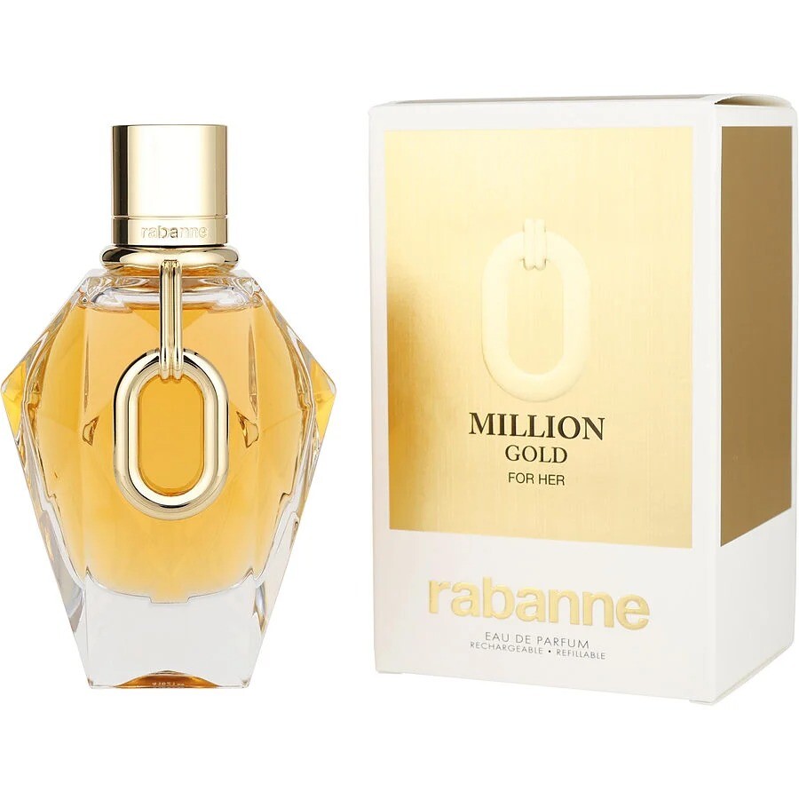 Rabanne Paco  Ladies Million Gold Parfum 3.04 oz Fragrances 3349668645206