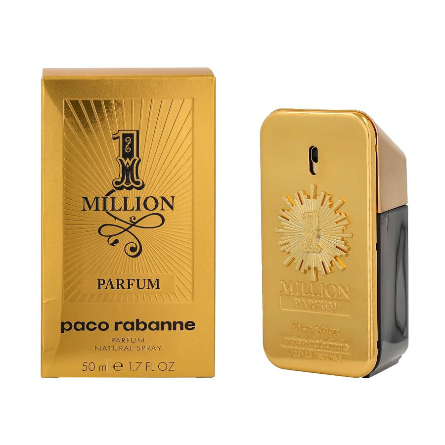 Paco Rabanne Men's 1 Million Parfum Spray 1.7 oz (50 ml
