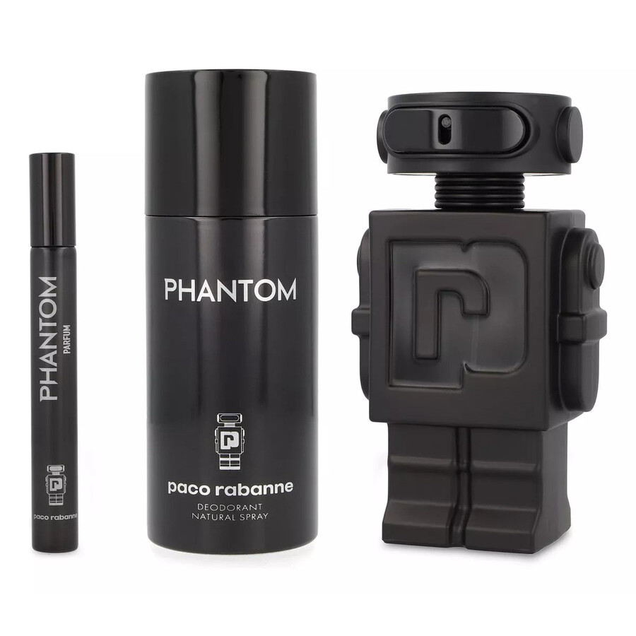 RABANNE PACO RABANNE MEN'S PHANTOM PARFUM GIFT SET FRAGRANCES 3349668635474