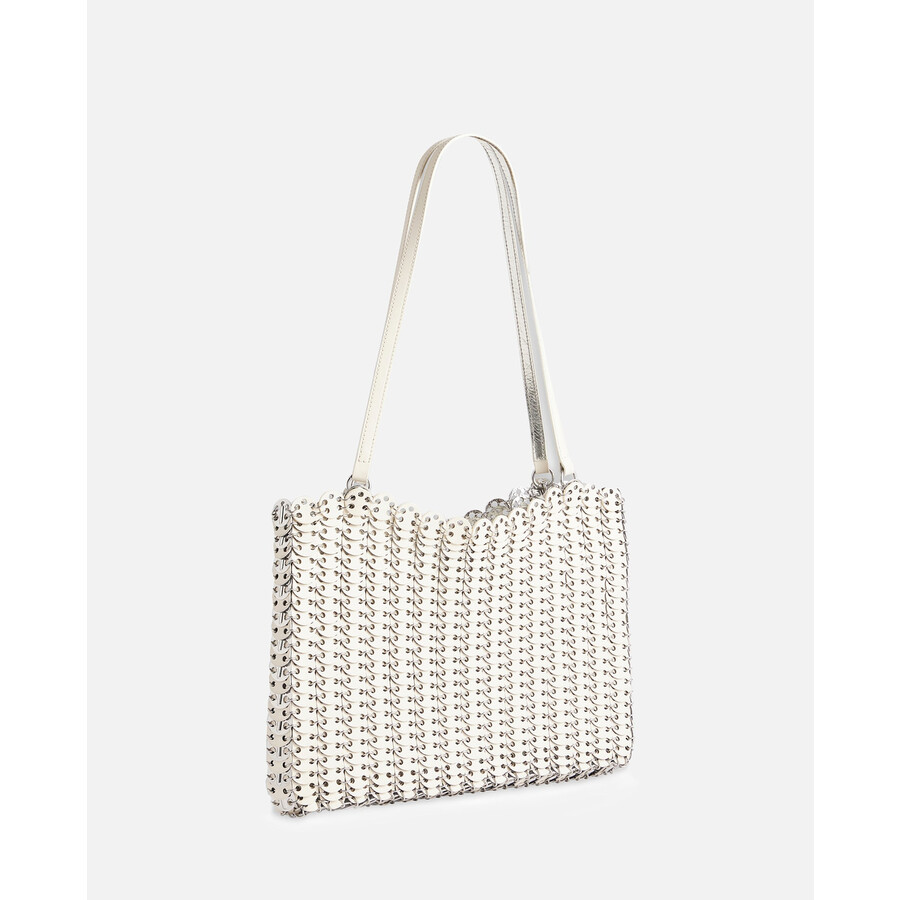Rabanne Shoulder Bag  Woman Color White In Silver