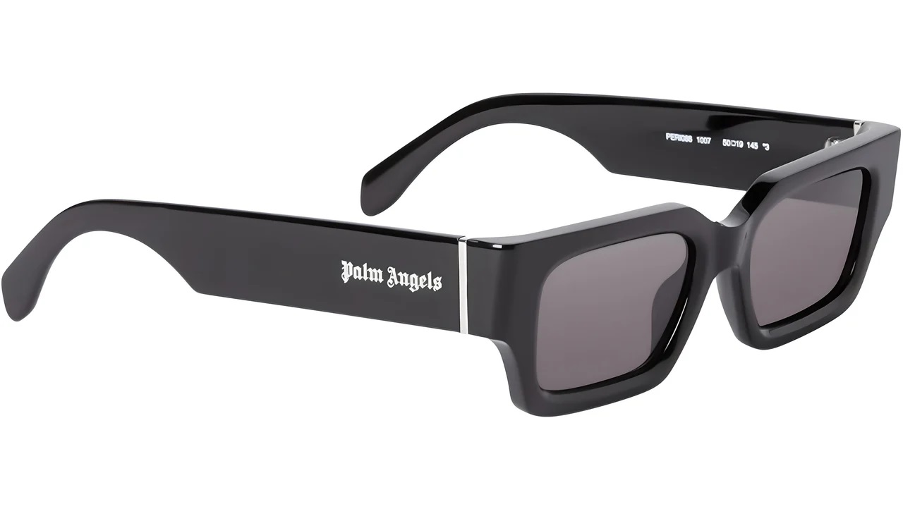 Palm Angels Hyde Grey Square Unisex Sunglasses PERI086 1007 50