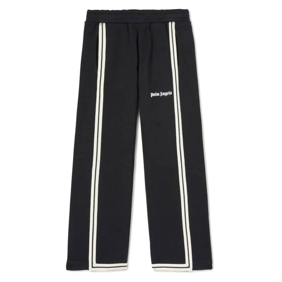 Kids Contrast Stripe Cotton Track Pants